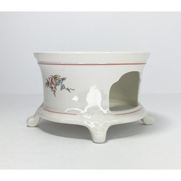 Villeroy & Boch ROSETTE, Porcelain China Warmer Set, 4 1/4” Germany - Picture 1 of 5